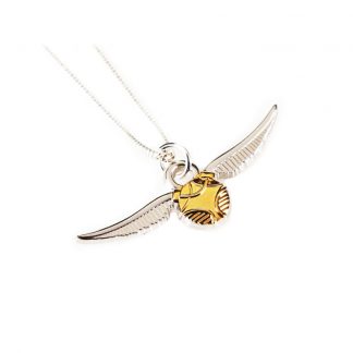 Gouden Snaai / snitch ketting (zilver plated)
