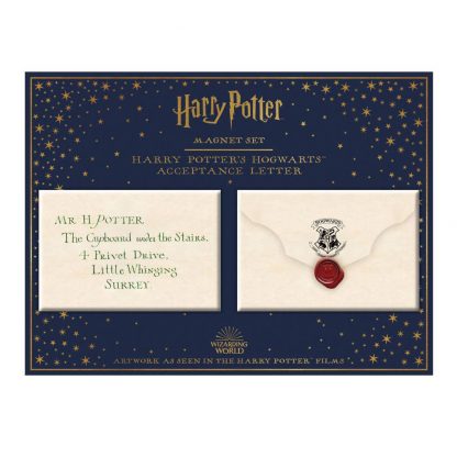 Harry Potter Hogwarts envelop magneet
