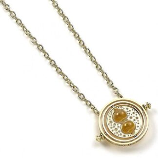 Harry Potter Time Turner Ketting Replica Met Draaiende Ringen en Zandloper