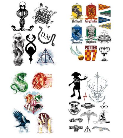Harry Potter Tijdelijke Tattoo set