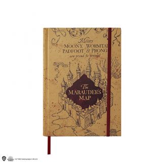Harry Potter Marauders's Map Notitieboek met Kaart