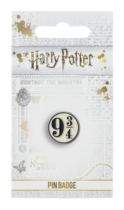 Harry Potter Platform 9 3/4 pin badge