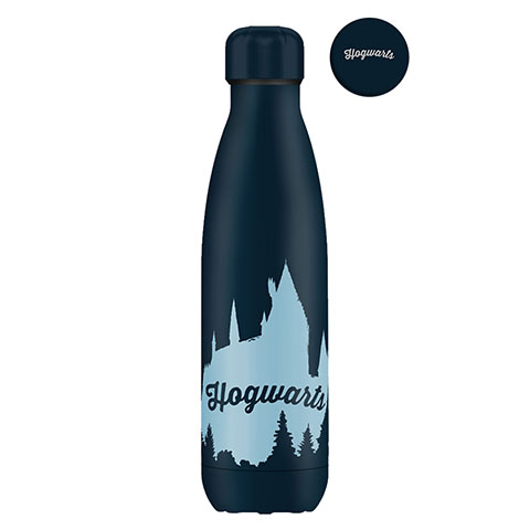Harry Potter Drinkfles Hogwarts donker 500ml dubbelwandig