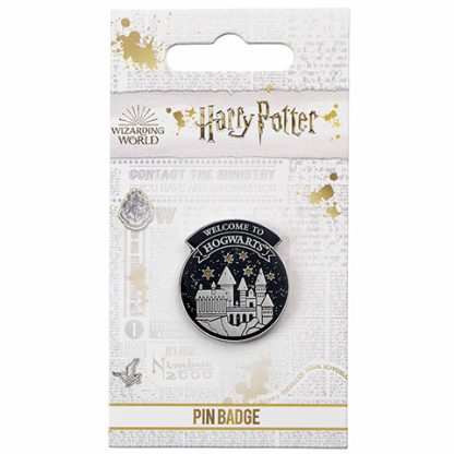 Harry Potter Hogwarts zwart pin badge