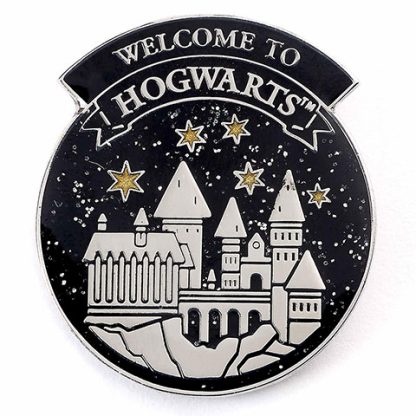 Harry Potter Hogwarts zwart pin badge