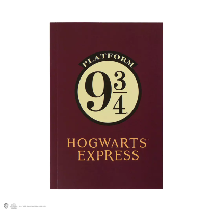 Harry Potter Soft Cover notitieboek - Platform 9 3/4