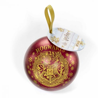 Harry Potter Hogwarts kerstbal met timeturner ketting