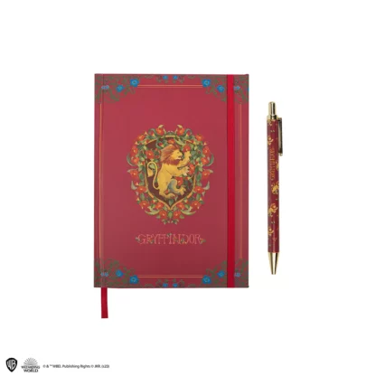 Harry Potter Notitieboek met pen deluxe Gryffindor