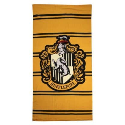 Harry Potter Handdoek Hufflepuff Met Strepen